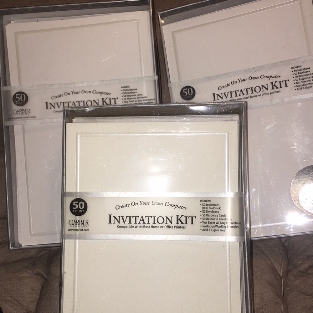 Wedding Invitations and Thank You Notes